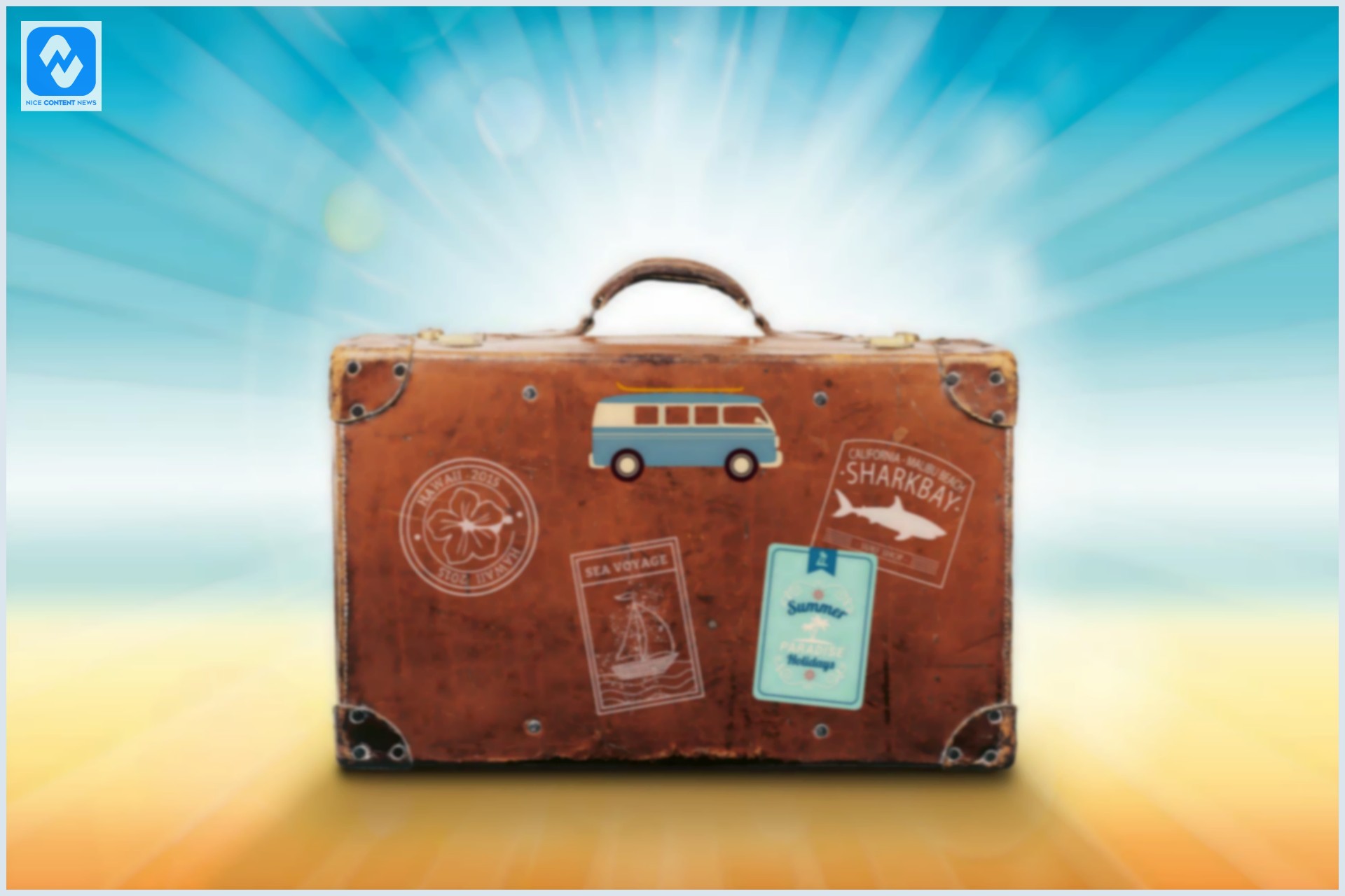 11 coisas para fazer nas férias e aproveitar o tempo livre Mala de viagem com adesivos