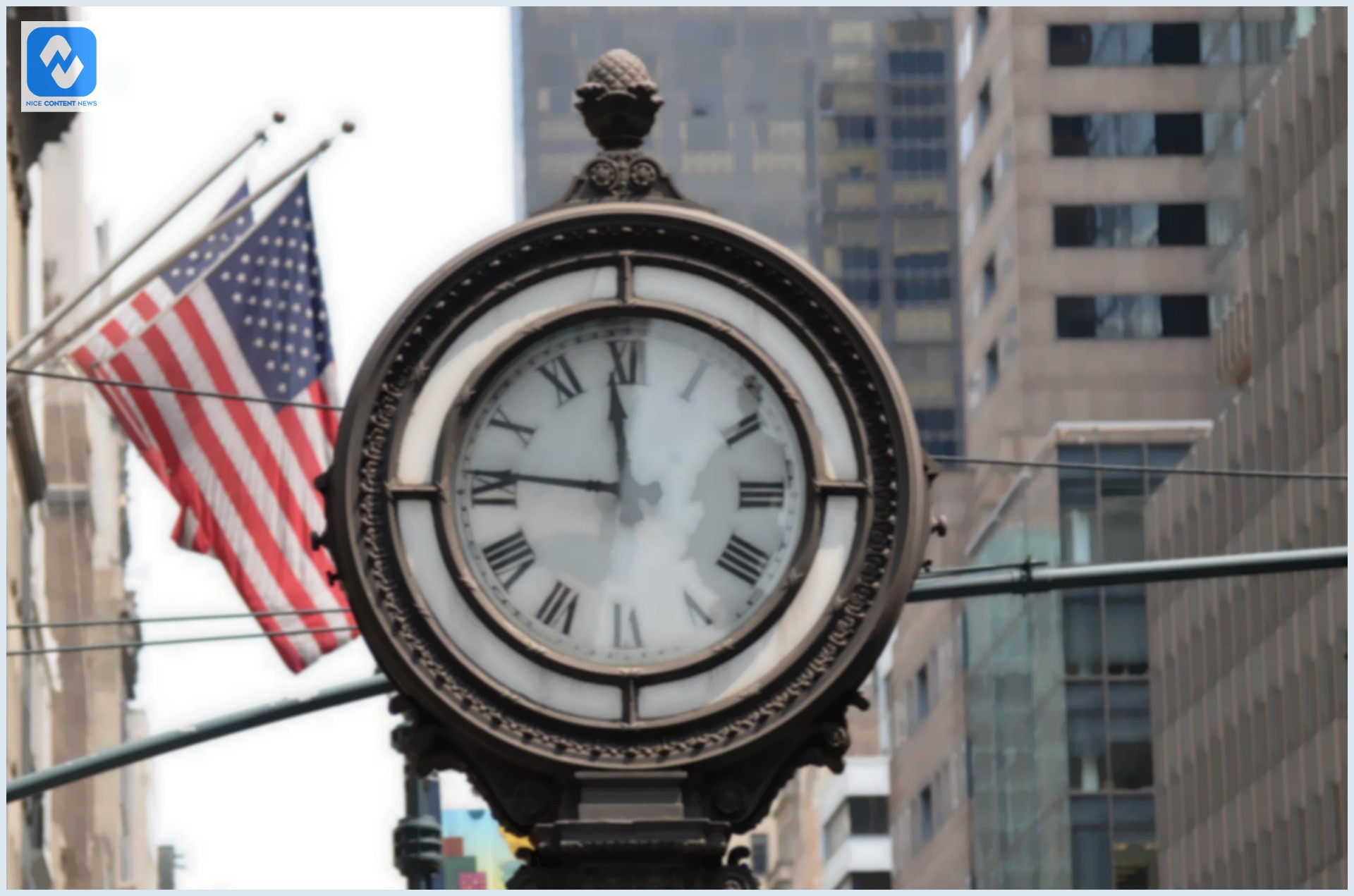 Relógio de pendulo em Nova York